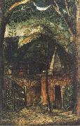 Samuel Palmer A Hilly Scene oil on canvas